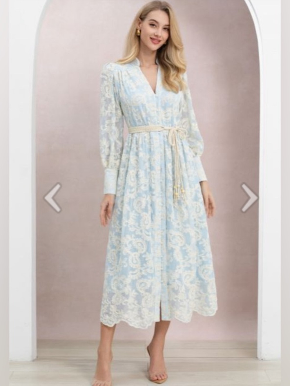 Chicwish Lace Maxi Dress